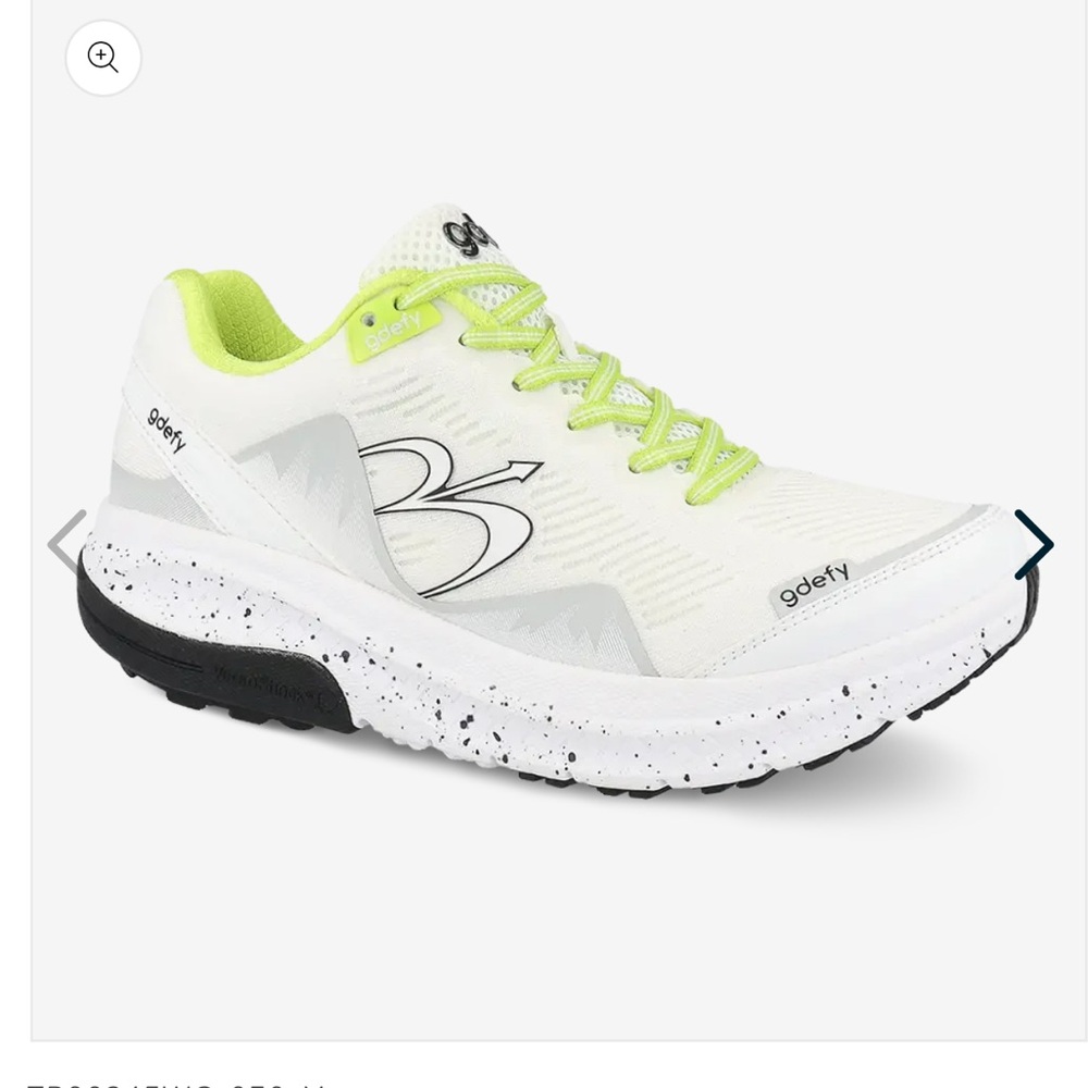 GDefy Women's Athletic Shoes - White and Green